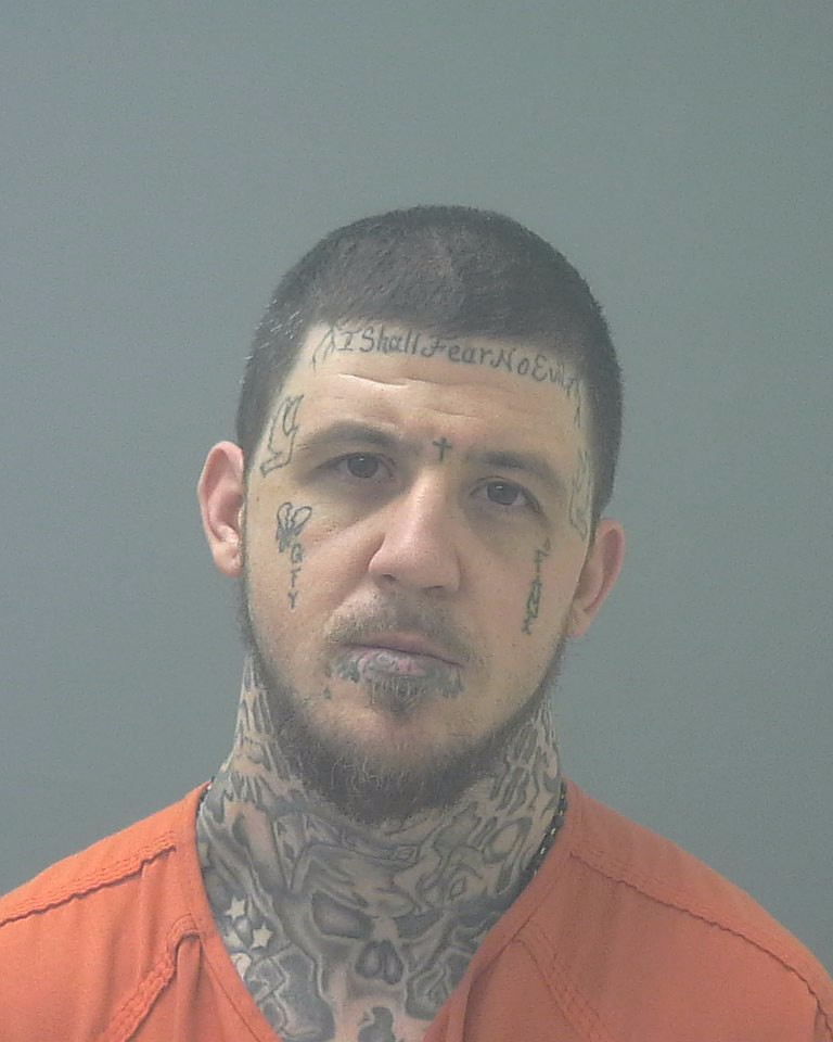 Booking photo of Cody Hicks