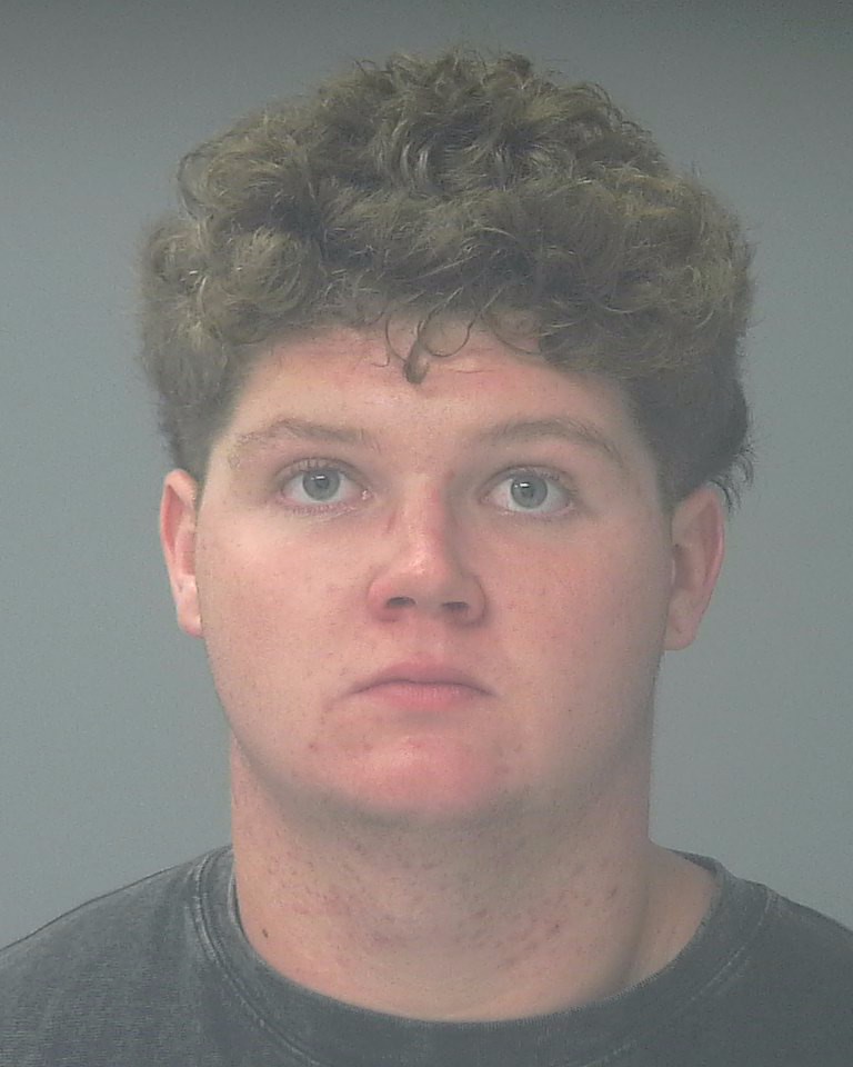 Booking photo of Chance Baird