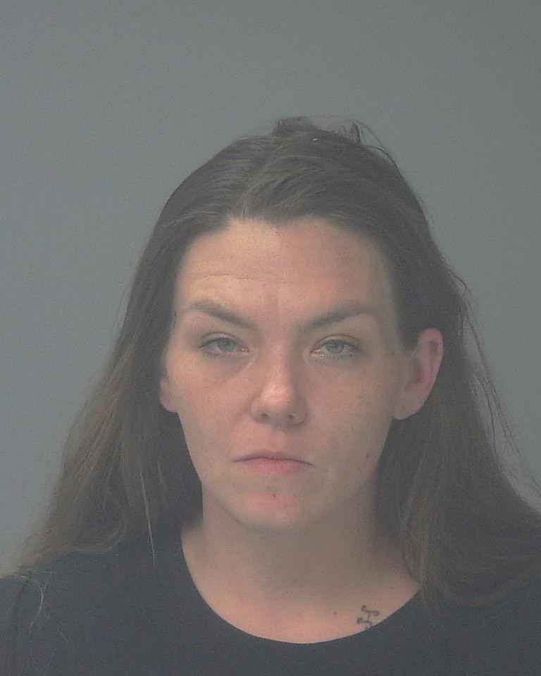 Booking photo of Kathryn Holmes