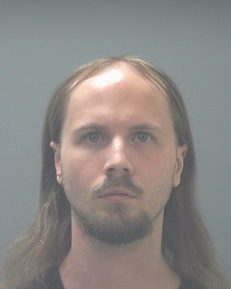 Booking photo of Dustin Lewis