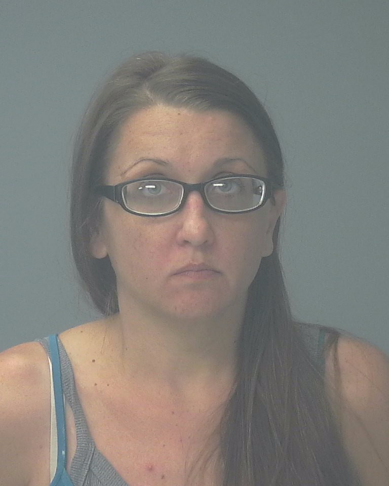 Booking photo of Rebecca Miller