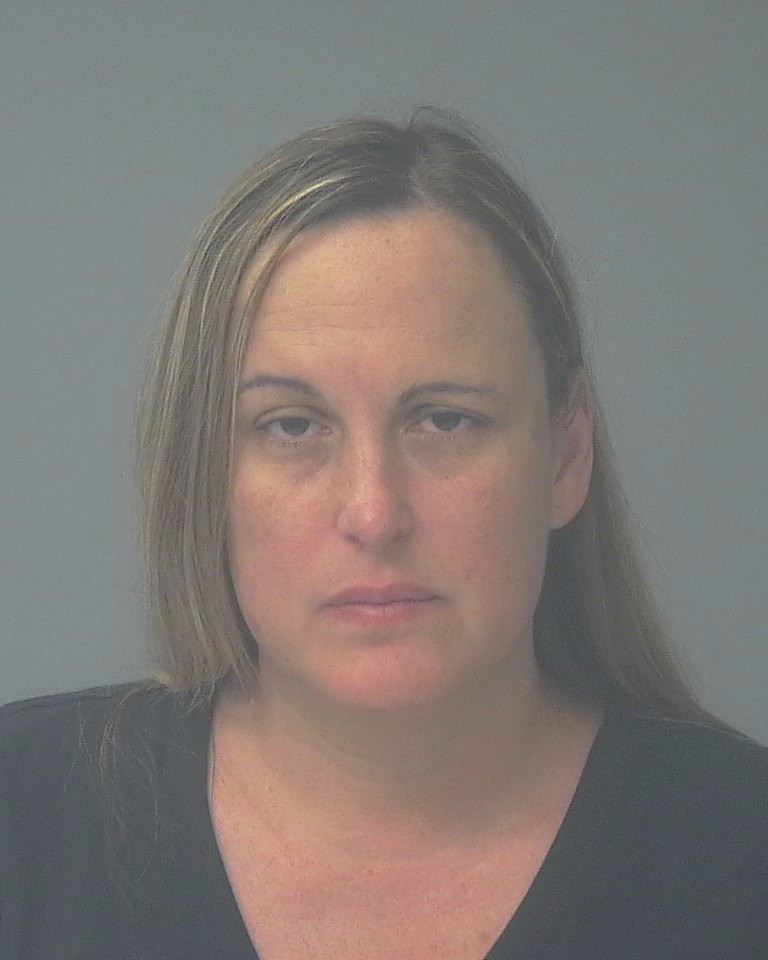 Booking photo of Carrie Jorgensen