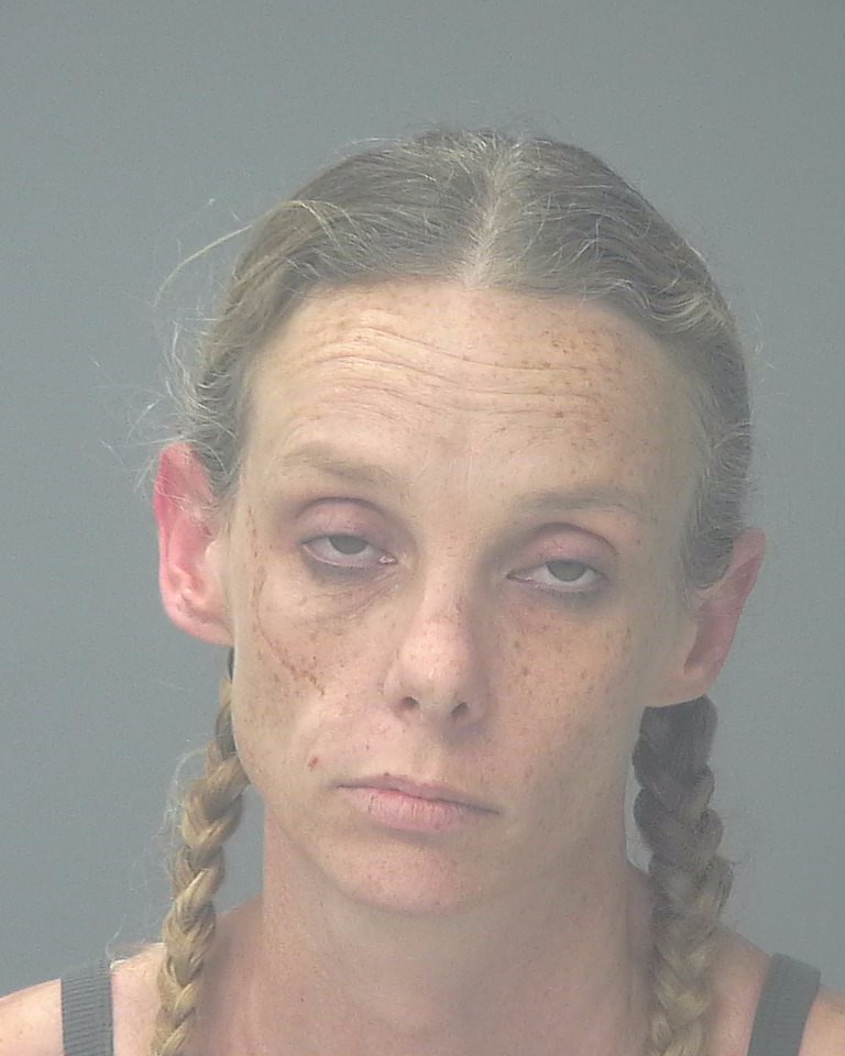 Booking photo of Tiffany Sidner