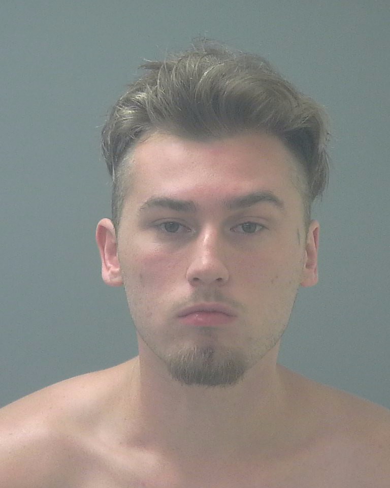 Booking photo of Zachary Stabler