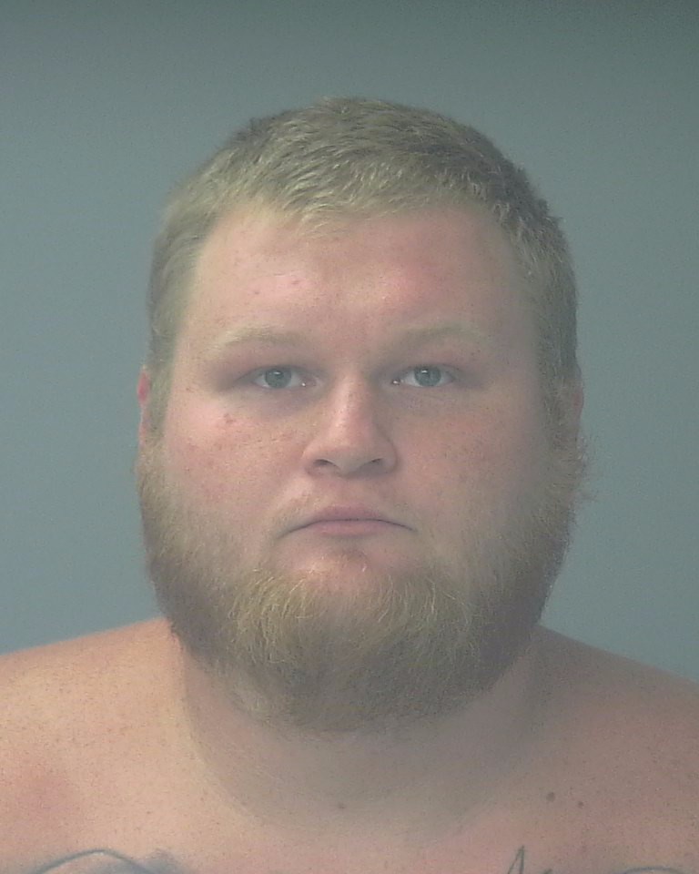 Booking photo of Dylan Ganey