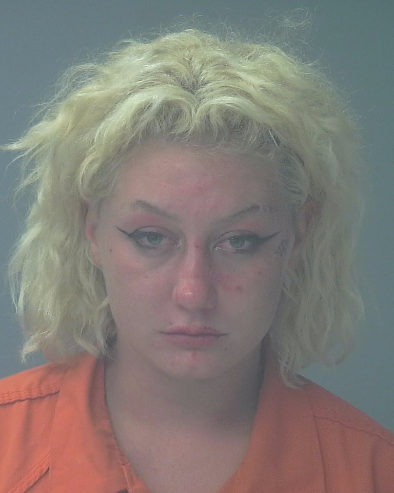 Booking photo of Christina Pennington