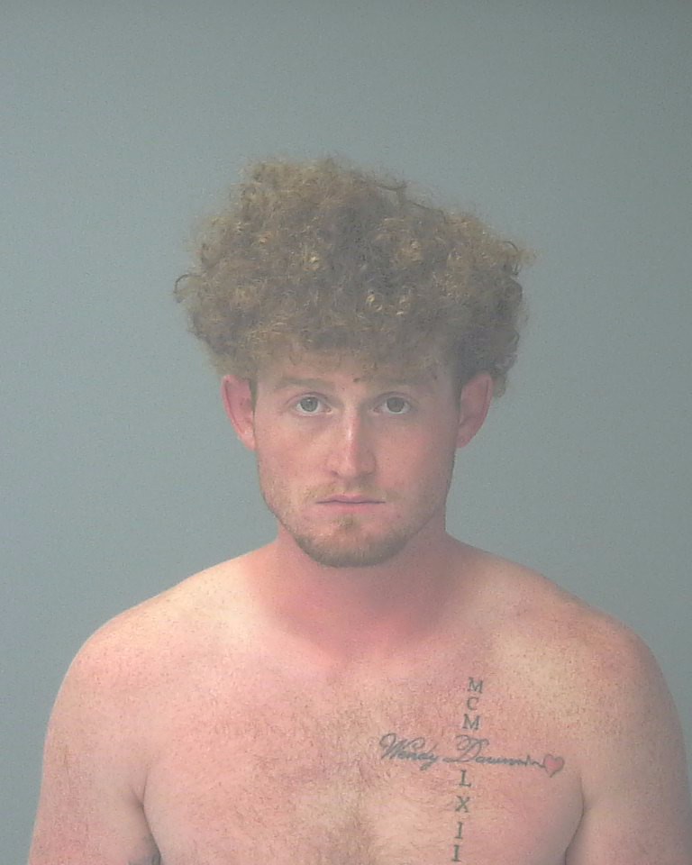 Booking photo of Brody Ponder
