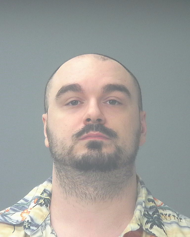 Booking photo of Luke Glushko