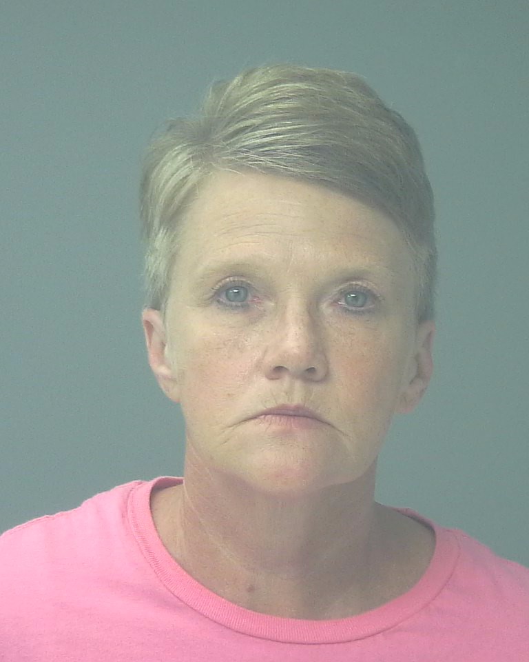 Booking photo of Michele Thomas