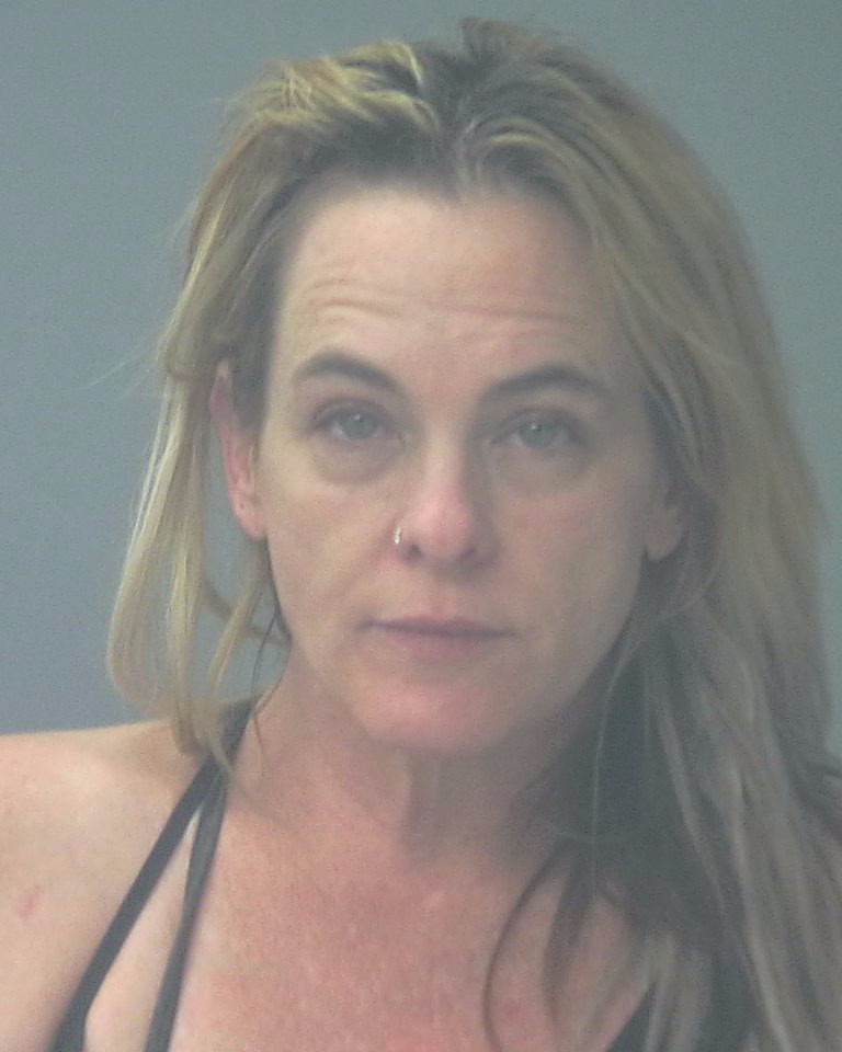 Booking photo of Angela Hanson