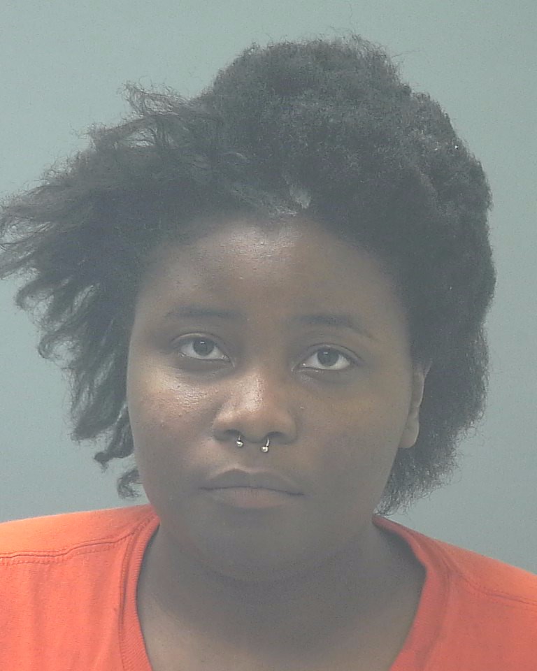 Booking photo of Taniya Thomas