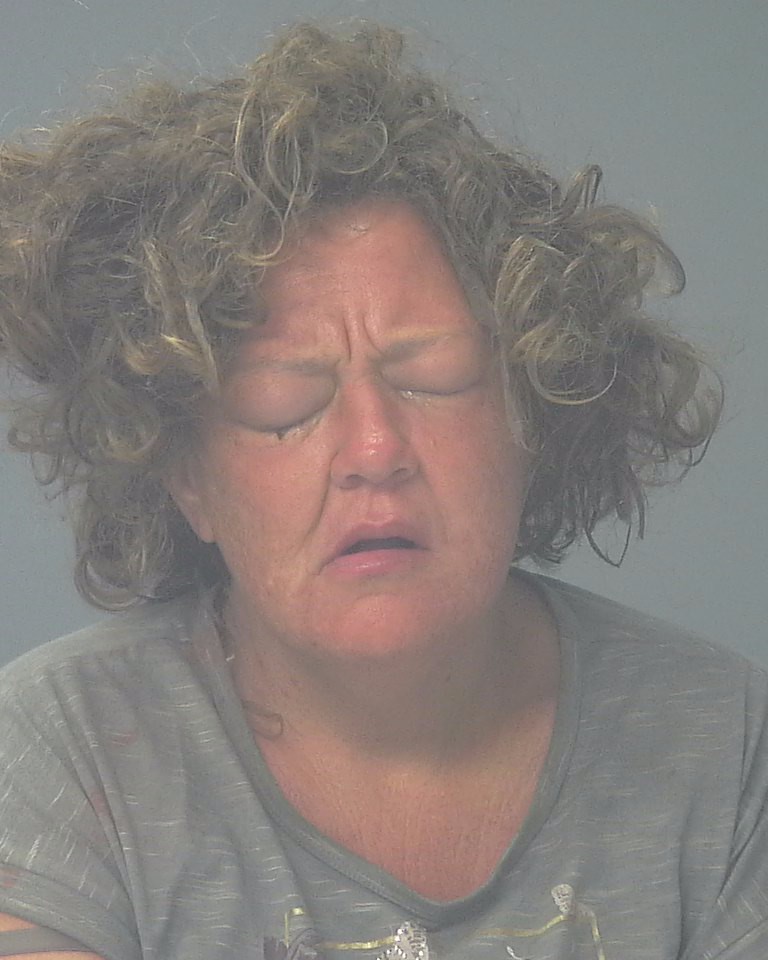 Booking photo of Rachel Adams