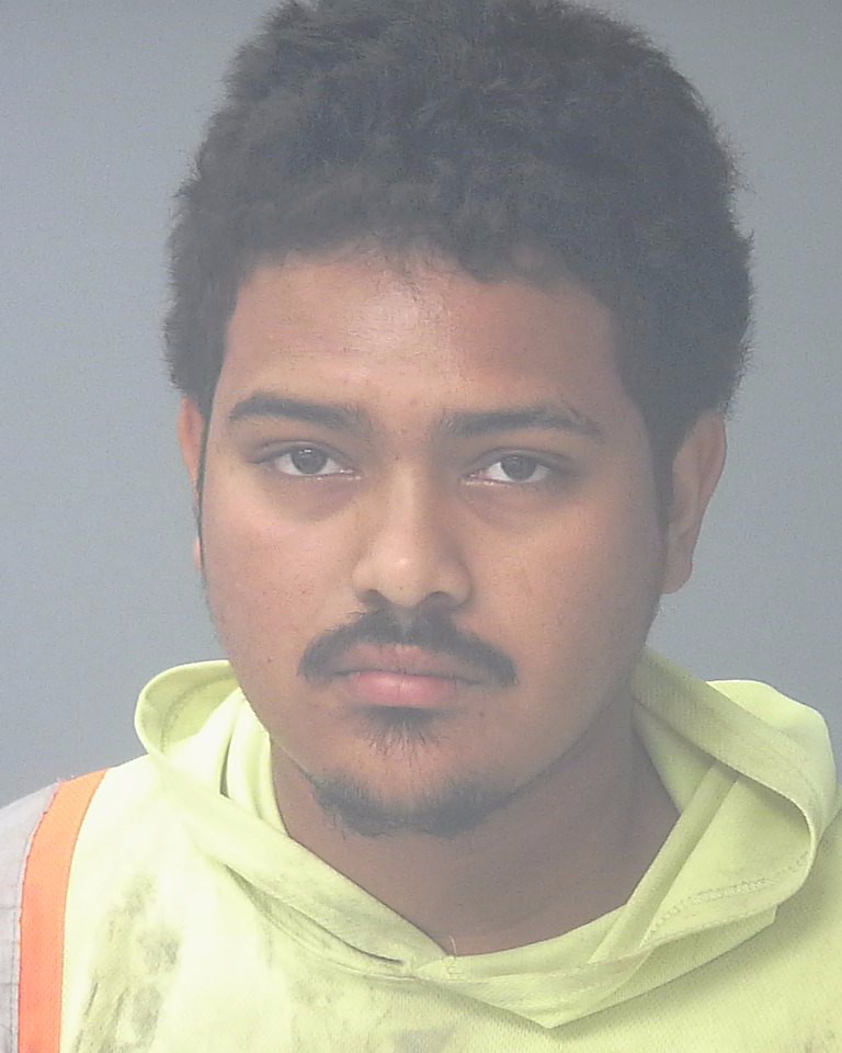 Booking photo of Jary George Salas