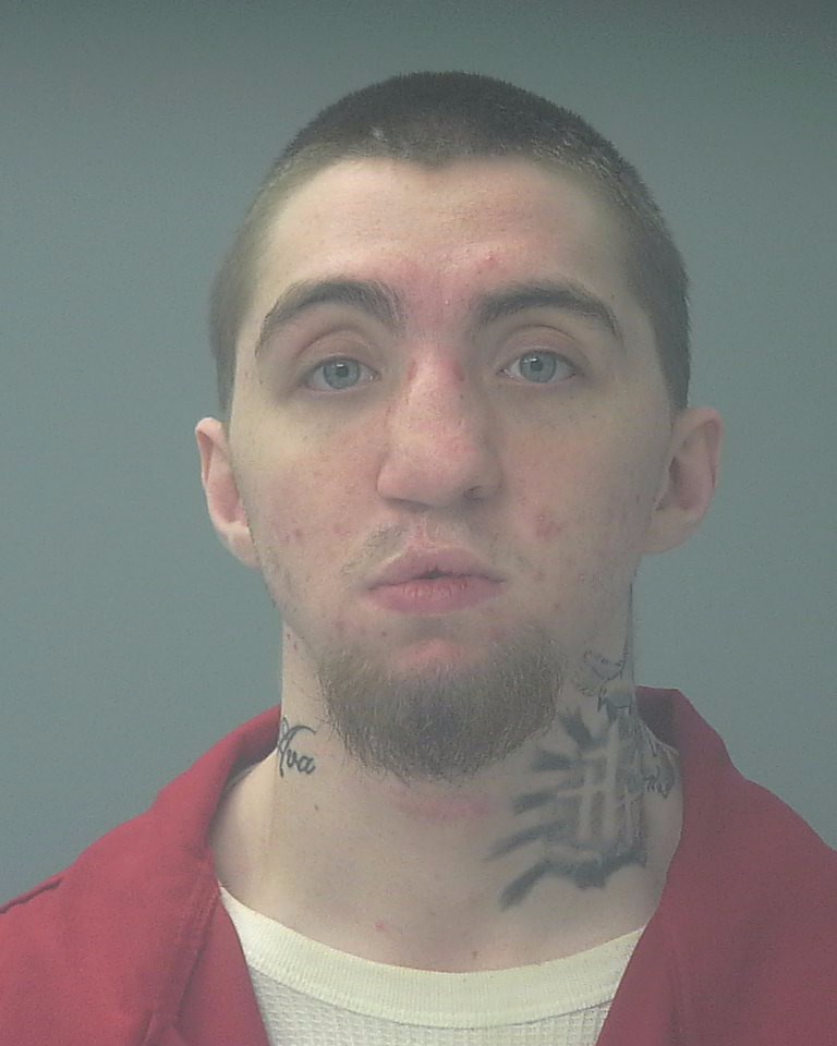Booking photo of Mason Caine
