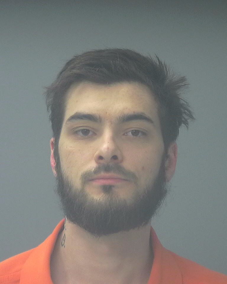 Booking photo of Tyler Coppersmith