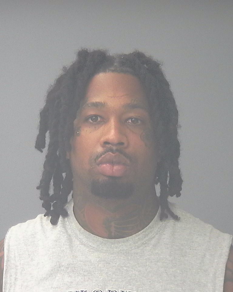 Booking photo of Derrick Tate