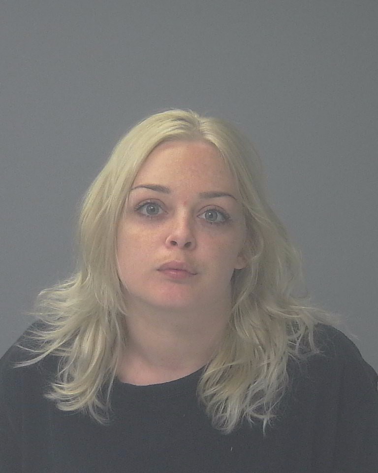 Booking photo of Haley Osborn
