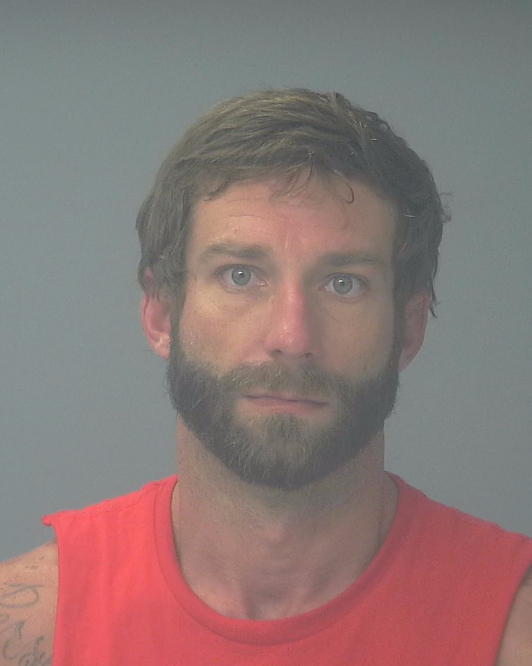 Booking photo of Dustin Wolf