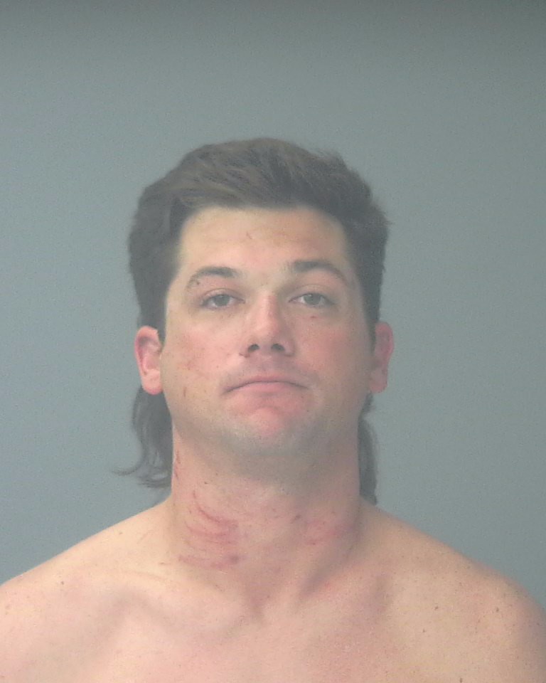 Booking photo of Jesse Abbott