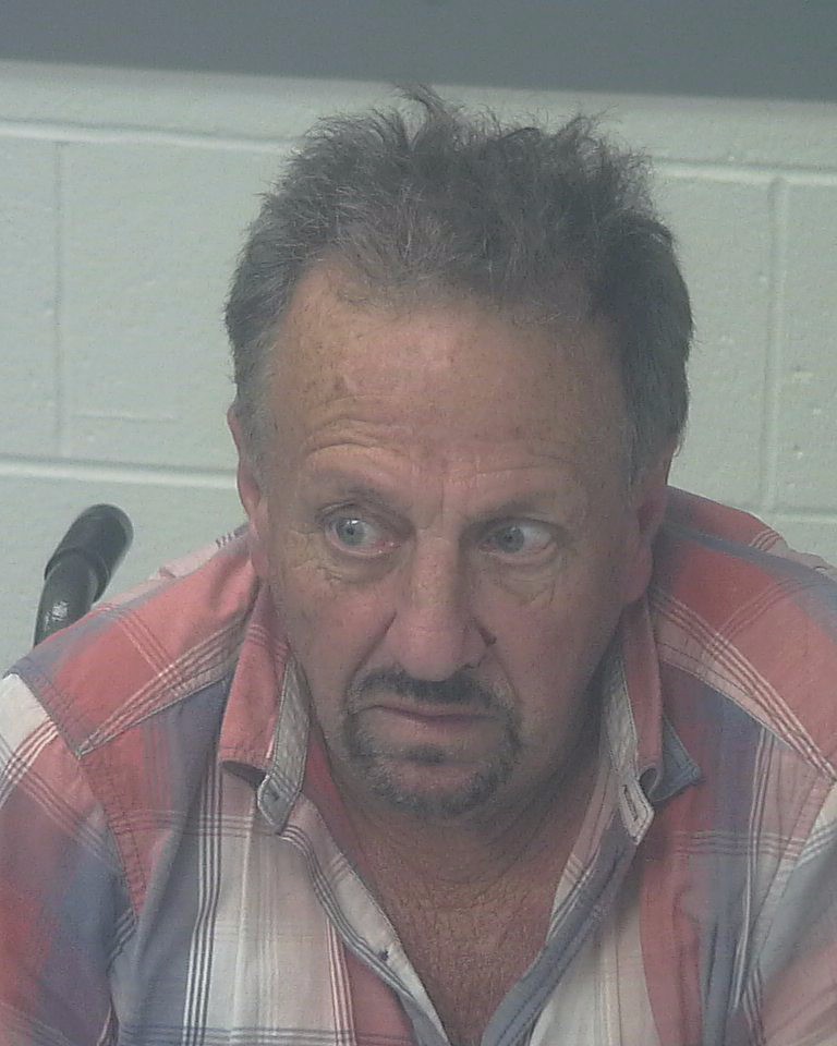 Booking photo of Michael Harrington