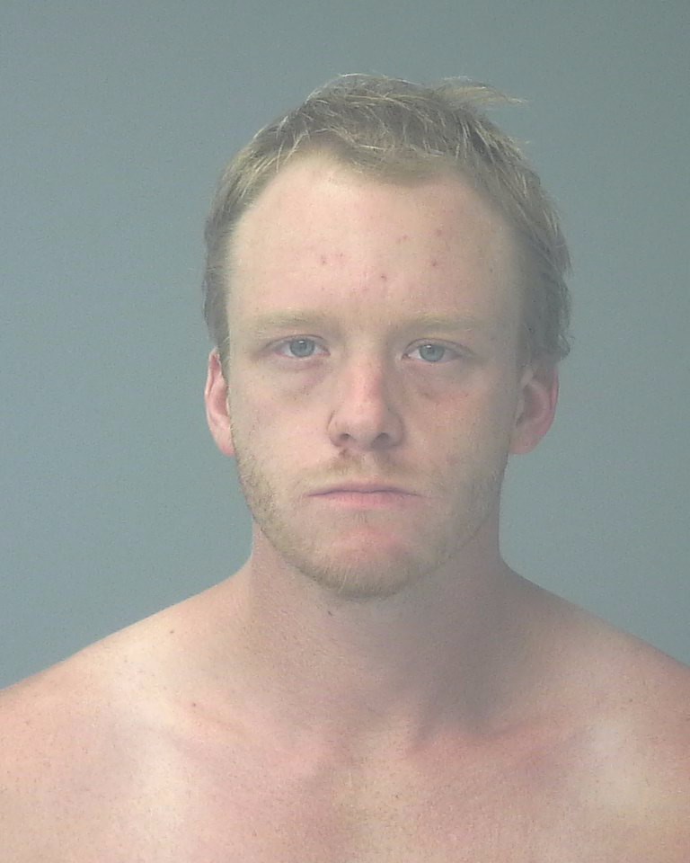 Booking photo of Daniel Barkett