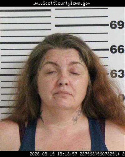 Booking photo of Mary Fugate