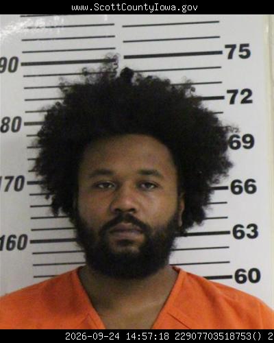 Booking photo of Dante Tate