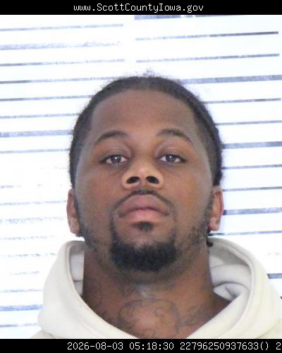 Booking photo of Antoine Flournoy