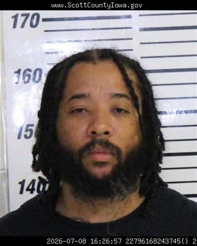 Booking photo of Lamar Howard
