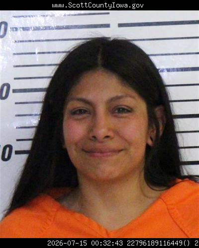Booking photo of Evelyn Lindhoff