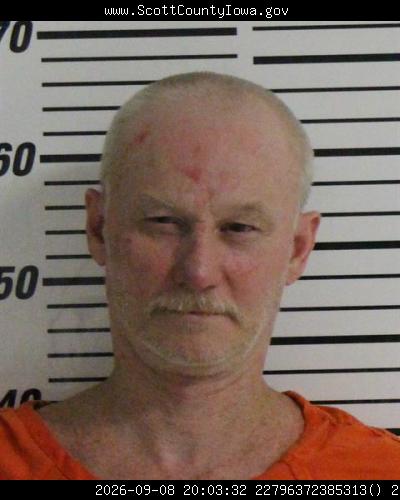 Booking photo of Donald Fahrenkrug