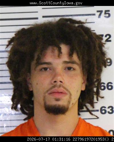 Booking photo of Naquez Brown