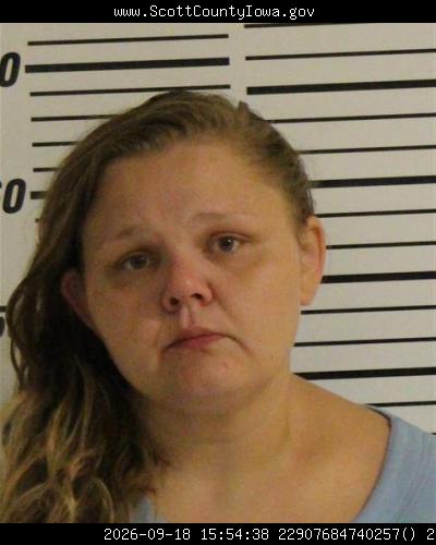 Booking photo of Anna Sayers