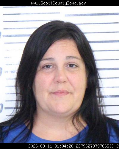 Booking photo of Jennifer Dillard