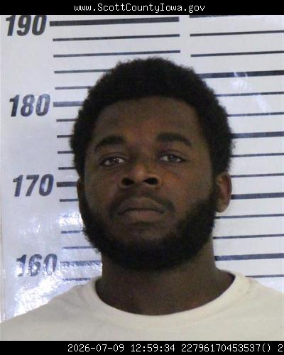 Booking photo of Dawuan Tensley