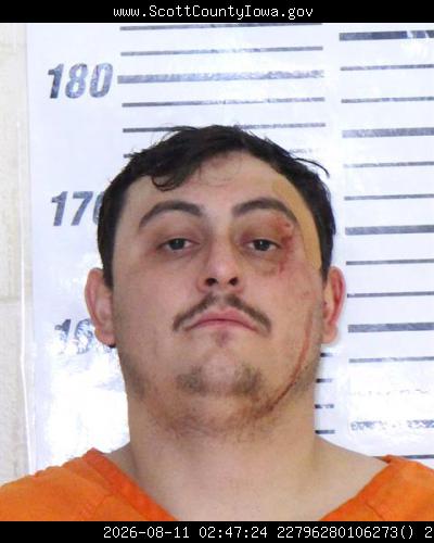 Booking photo of Andres Bennett Terronez
