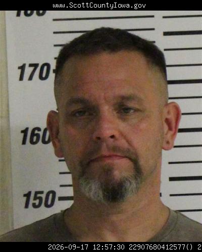 Booking photo of Andy Miller