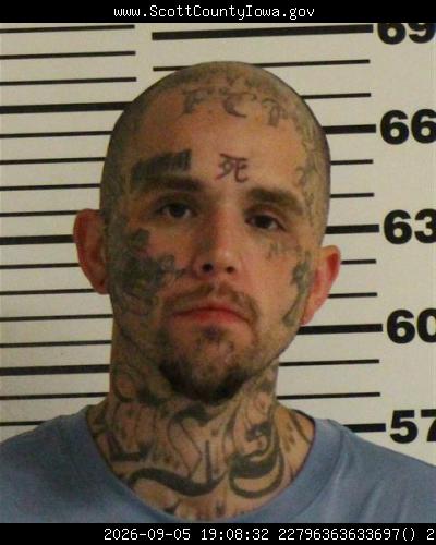 Booking photo of Christopher Schaffer