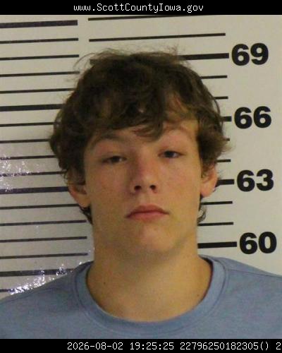 Booking photo of Nolan Crowell