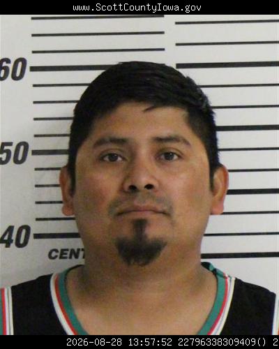 Booking photo of Samuel Perez Cruz