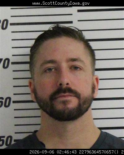 Booking photo of Sean Robertson