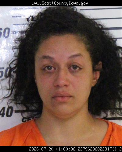 Booking photo of Alexandria Andrews