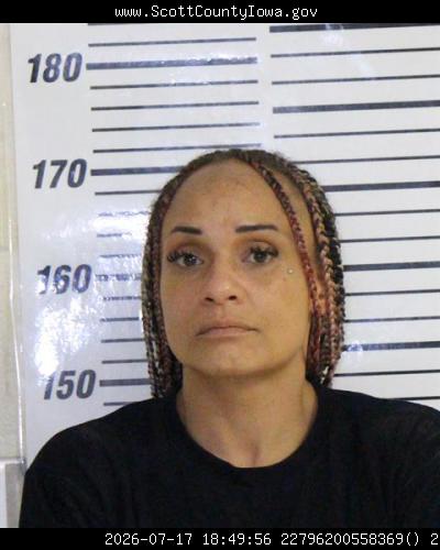 Booking photo of Lacherry Hornbeak