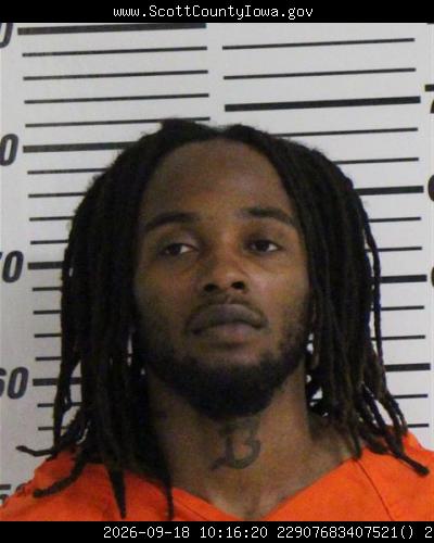 Booking photo of Eljash Williams