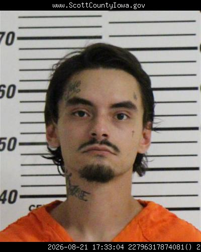 Booking photo of Sebastian Scilluffo