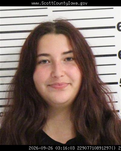 Booking photo of Savanna Lynch