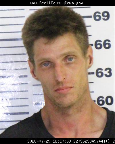 Booking photo of Garret Thompson