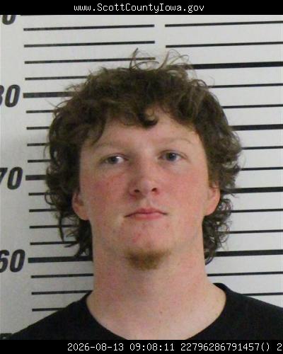 Booking photo of Tyler Roberts