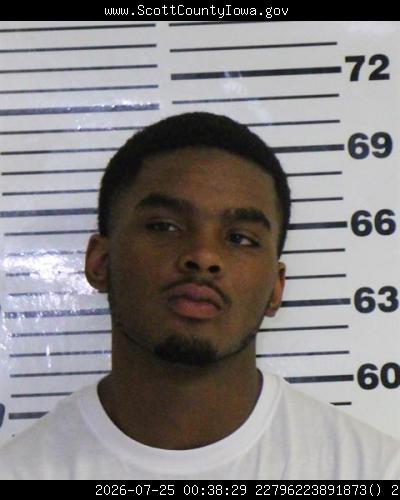 Booking photo of Delano Farley