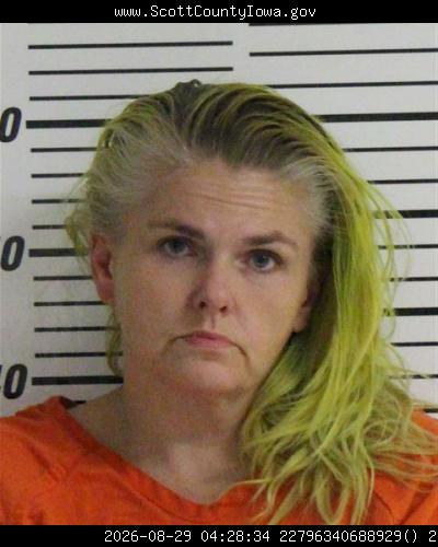 Booking photo of Jessica Mayo